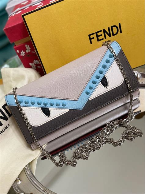 fendi woc monster|Women's Designer Wallets on Chain .